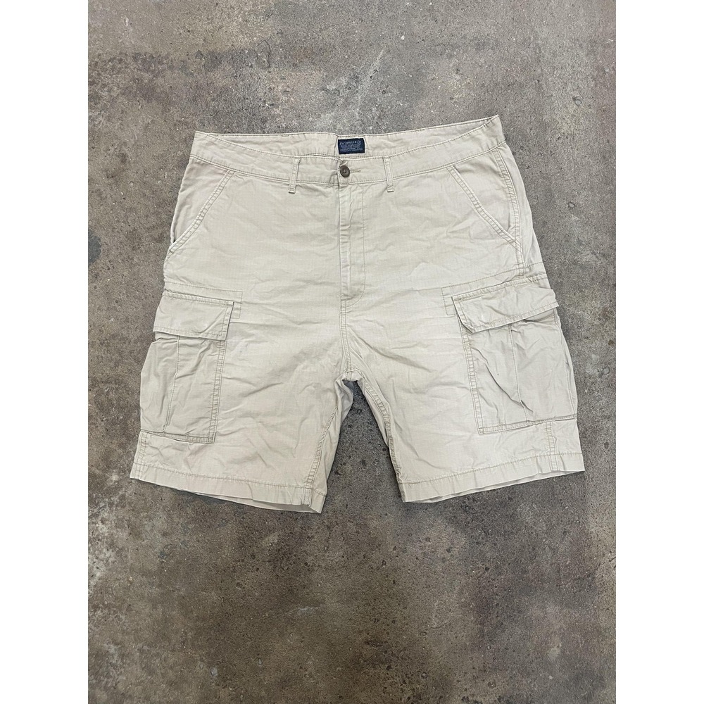 Levis Cargo Shorts Mens 38 Beige Ripstop Utility Pockets Zip Fly PC9 23251-0009
